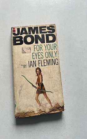 James Bond For Your Eyes Only Bookstore Lk