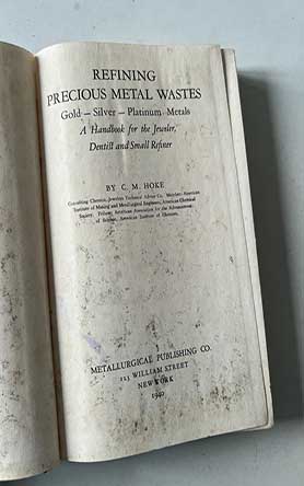Refinin Precious Metal Wastes (1940)